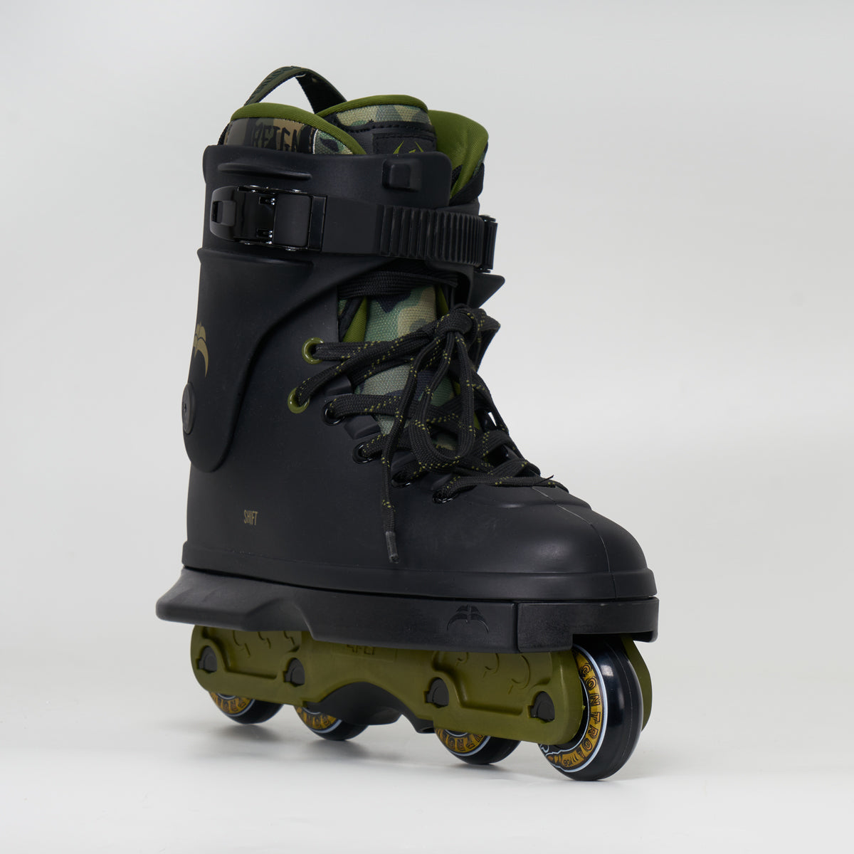 Razors Shift Camo Inline Skates - Aggressive Skating for Street & Park - Perfect for Urban Skaters & Stunt Performances