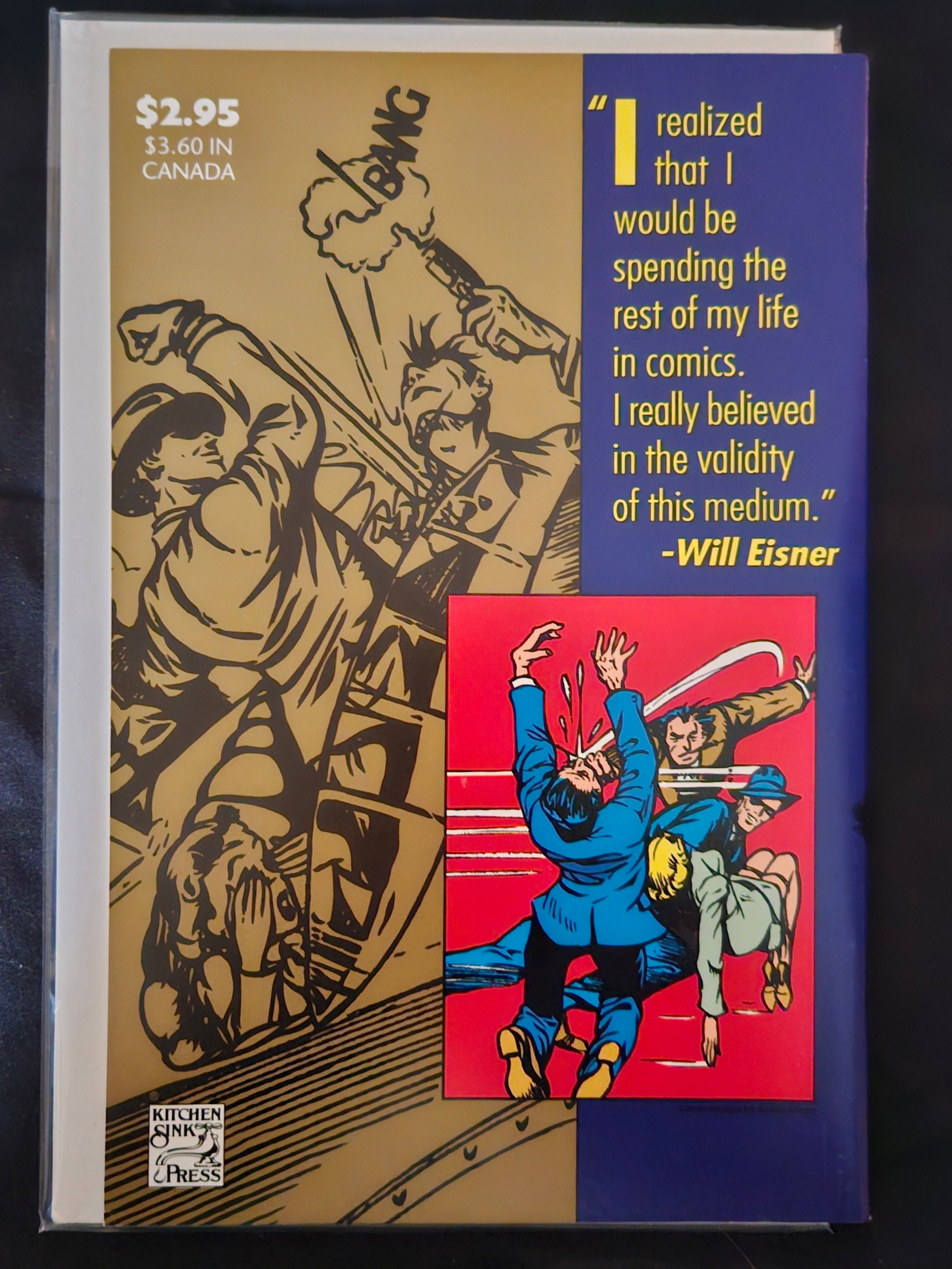 The Spirit: Origin Years #3 (1992) - Will Eisner's Classic Graphic Novel | Kitchen Sink Press | Perfect for Comic Collectors & Vintage Art Enthusiasts