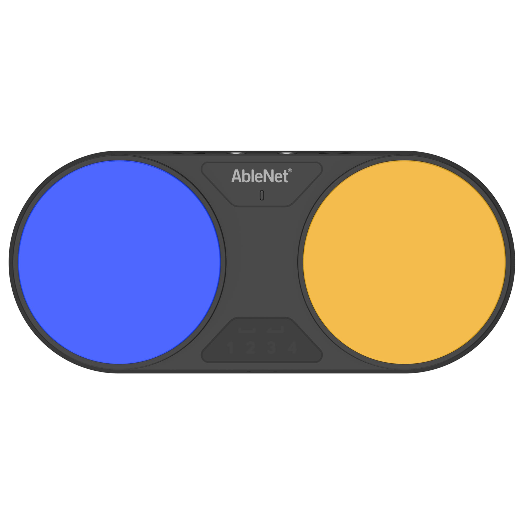 AbleNet Blue2 FT - FeatherTouch Wireless Switch for iPad, Computer & Mobile Devices | Assistive Technology for Special Needs & Accessibility | Ideal for Education, Therapy & Home Use