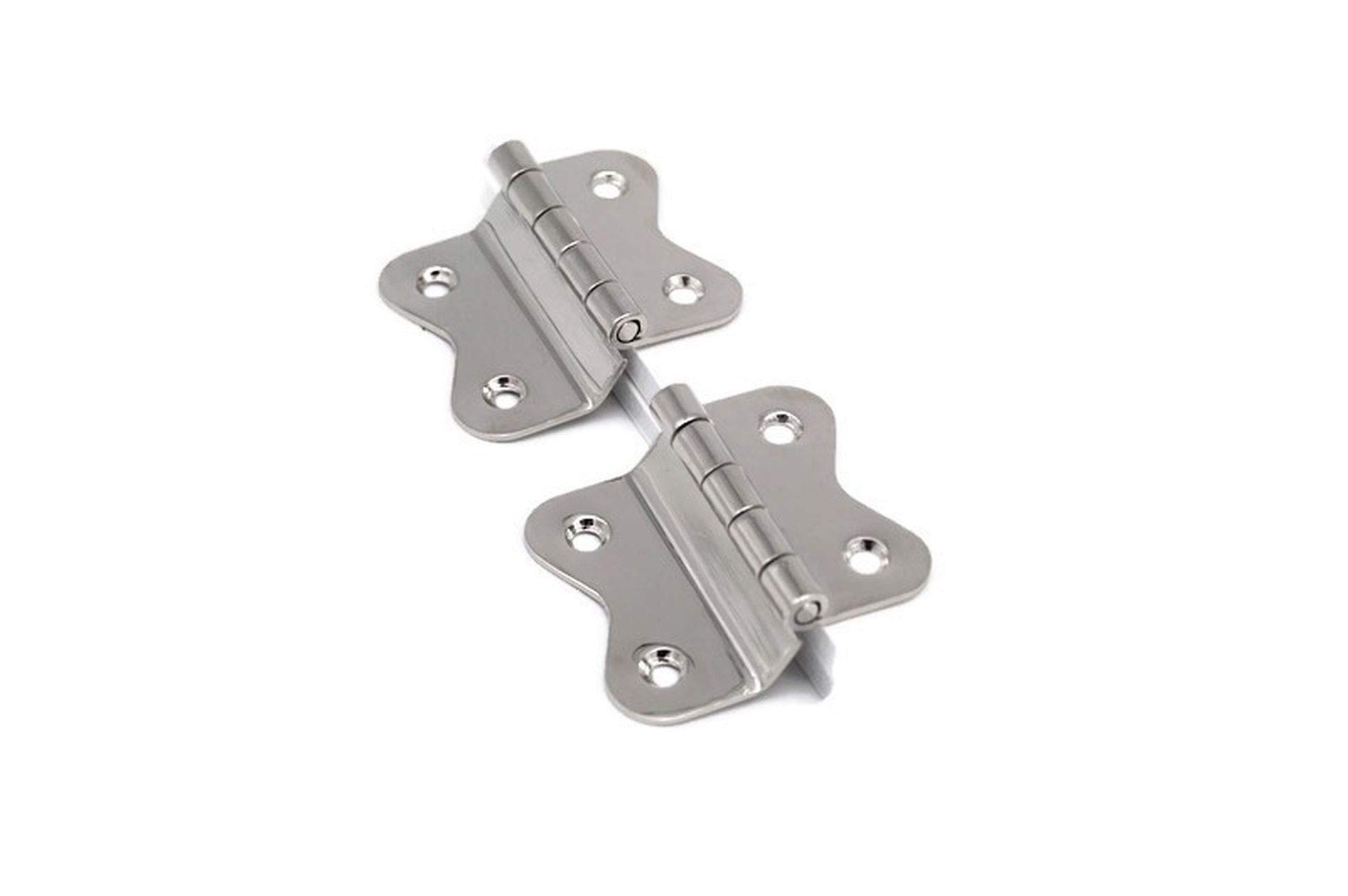 Antique Butterfly Cabinet Hinges 3/8