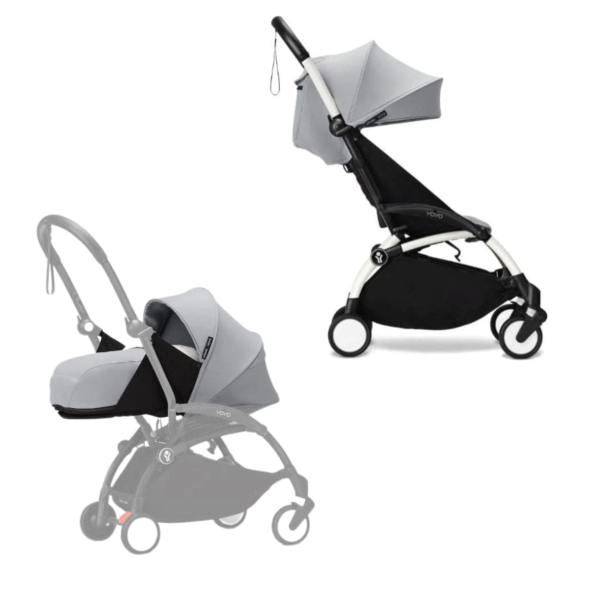Stokke YOYO3 0+ & 6+ Complete Baby Stroller - Lightweight Travel Stroller for Newborns to Toddlers | Perfect for Air Travel, City Walks & Everyday Use
