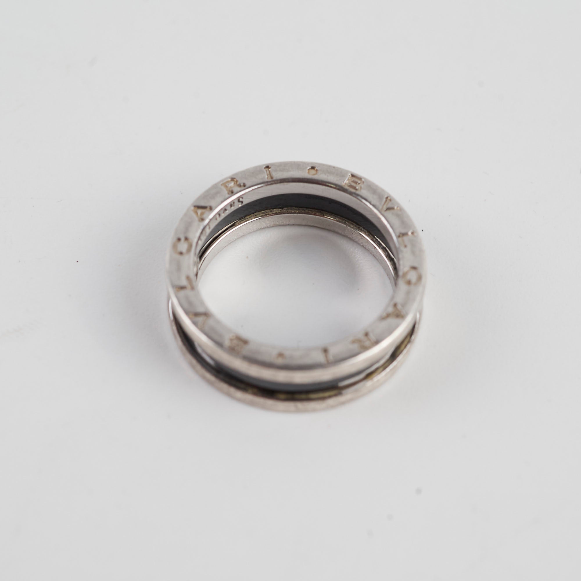 Bvlgari B Zero 1 Ring in 18K White Gold - Size 56 for Women | Luxury Italian Jewelry for Special Occasions & Gifts