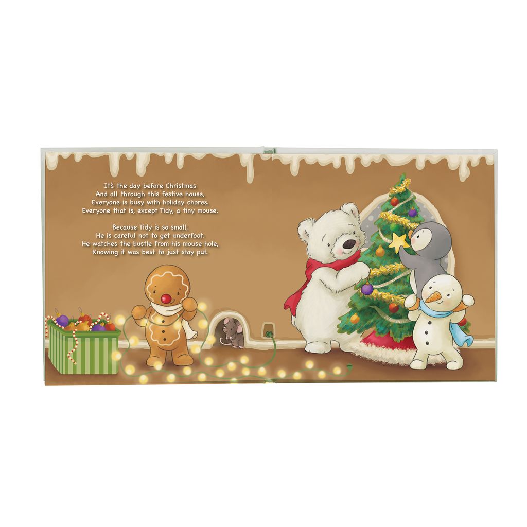 The Littlest Holiday Helper Hardcover Book - Perfect for Christmas Storytime & Kids' Holiday Reading