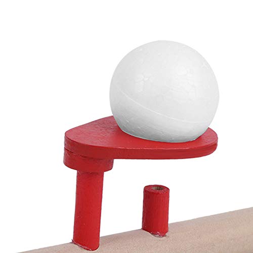 TOPINCN Floating Blow Pipe Ball Toy - Wooden Balance Blowing Game for Kids | Educational STEM Toy for Hand-Eye Coordination | Fun Party & Classroom Activity