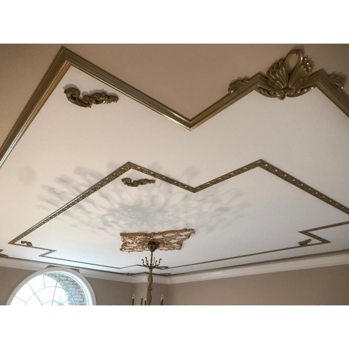Premium Bedford Panel Moulding - Decorative Wall Trim for Home & Office Interior Design | Perfect for Crown Molding, Wainscoting & DIY Projects