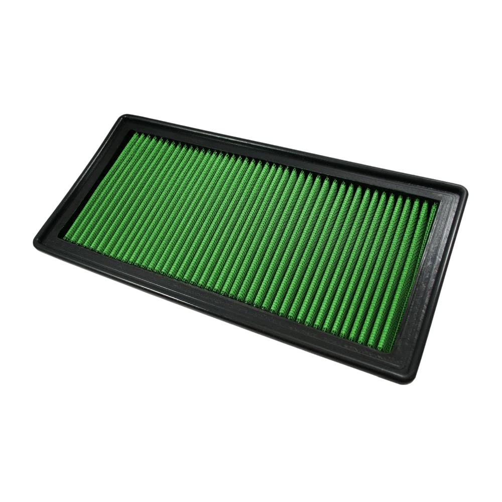 2004 High Performance Green Air Filter for Cars, Trucks & SUVs - Improved Engine Power & Fuel Efficiency - Ideal for Off-Roading & Daily Commuting