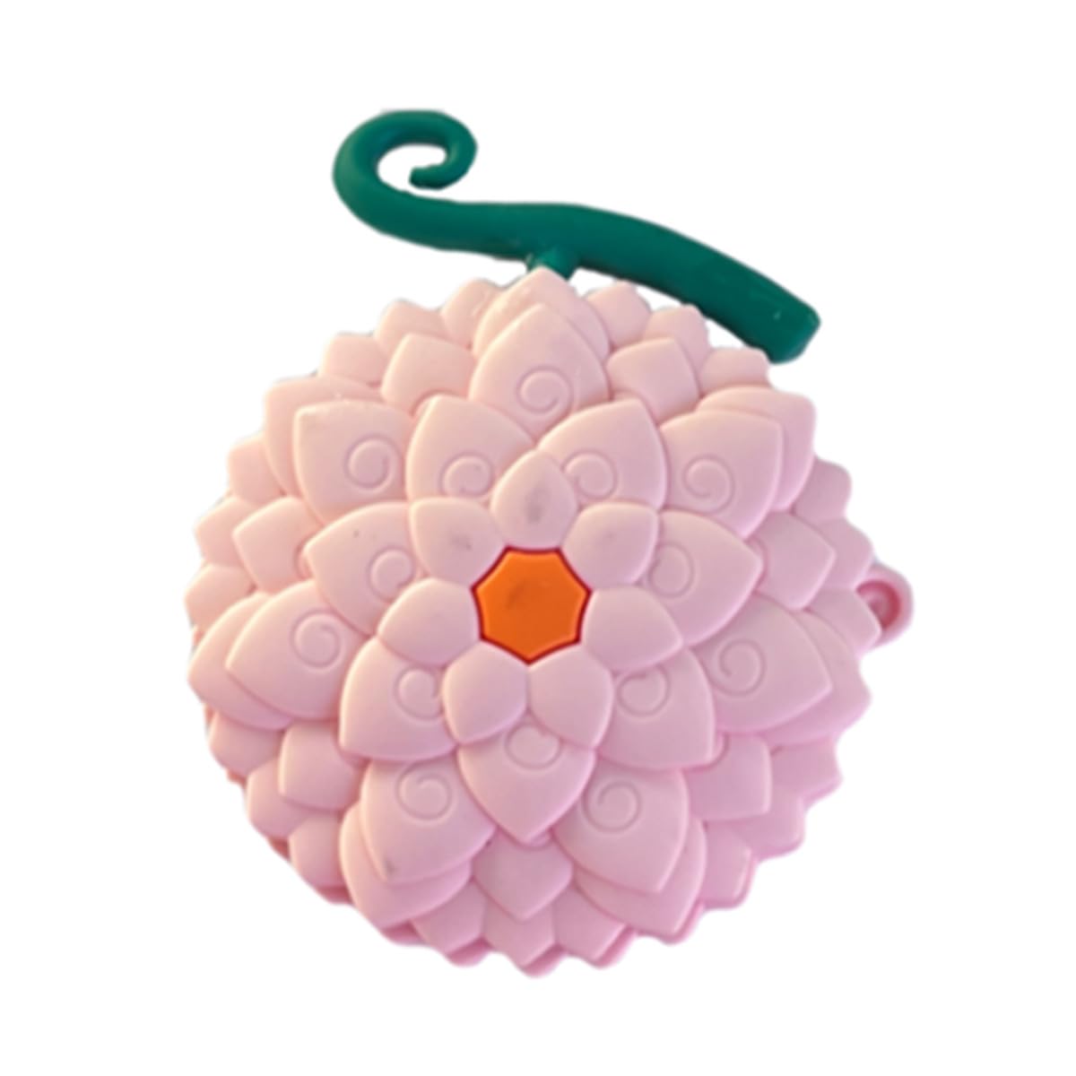 Cute Cartoon Devil Fruit [Flower Fruit] Design Silicone Case with Hook for Samsung Galaxy Buds Pro & Buds 2 - Protective Cover for Wireless Earbuds - Perfect for Gym, Travel & Daily Use
