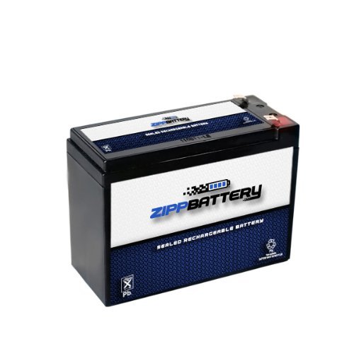 12V 10AH Rechargeable Battery - Power-Sonic PSH-12100F2 Sealed Lead Acid (SLA) Battery for Solar Panels, UPS Backup, Emergency Lights & Security Systems