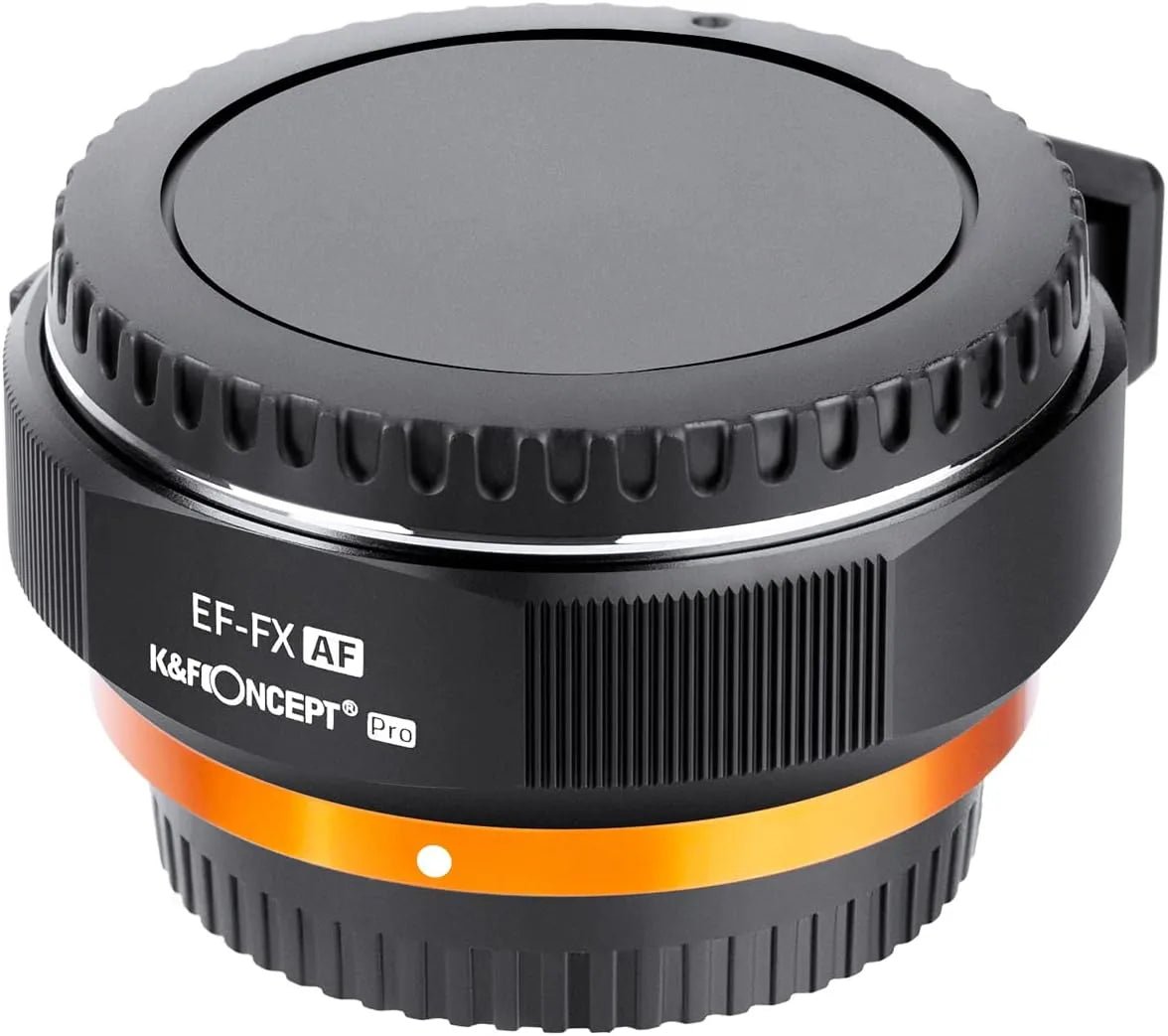 K&F Concept Auto Focus Lens Mount Adapter Ring - EF/EF-S to FX Electronic Adapter for Canon to Nikon DSLR Cameras - Perfect for Photography, Videography & Travel Shooting