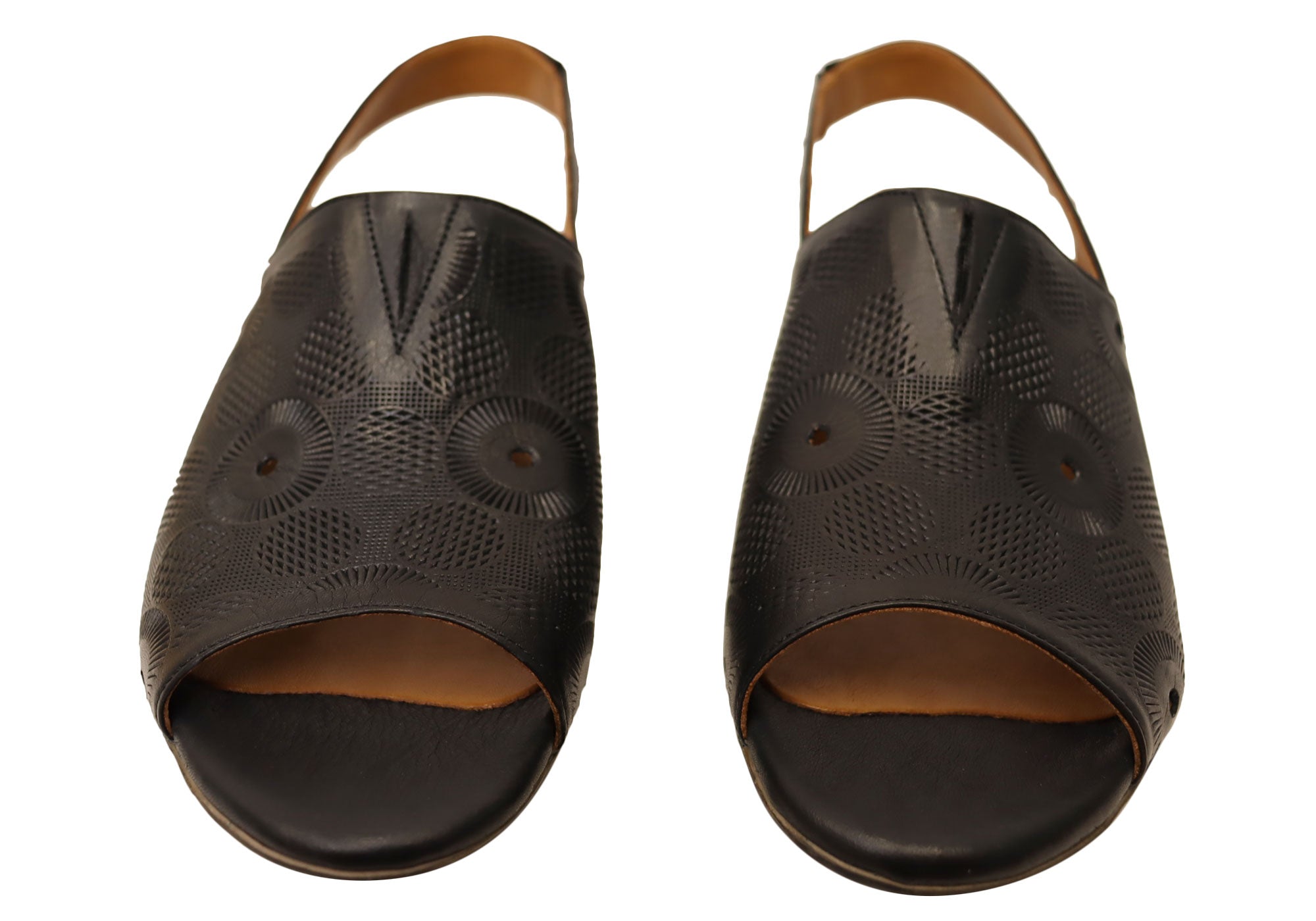 Orizonte Resley Women's Comfortable Leather Wedge Sandals - European Style Summer Casual Shoes for Walking, Travel & Beach Outfits