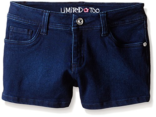 Limited Too Girls' Super Soft Denim Shorts - Comfortable Stretch Jeans for Kids | Perfect for Playdates, Summer Outfits & Casual Wear