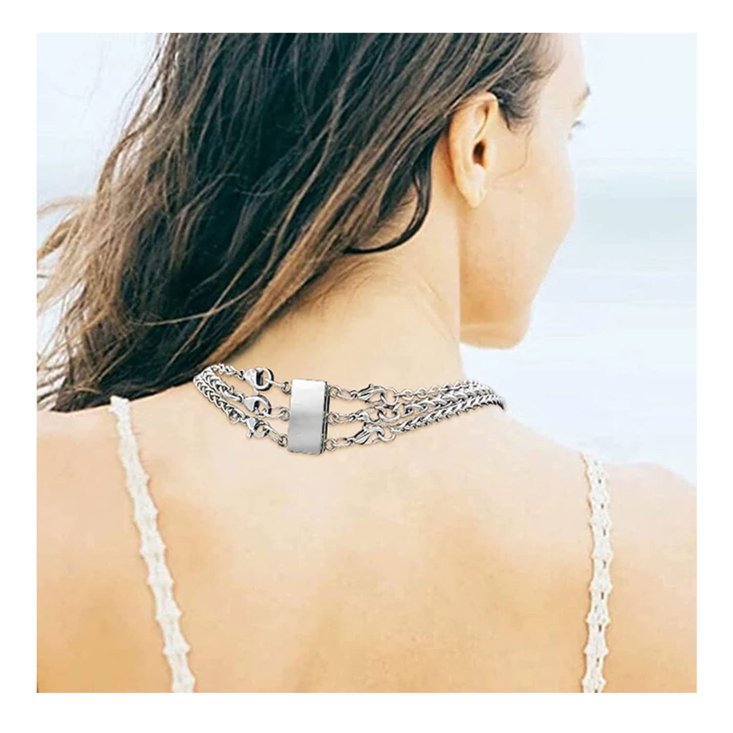 18K Gold & Silver Plated Layering Necklace Clasp - MIFYNN Stackable Jewelry Clasps for Women's Necklaces & Bracelets | Perfect for Layering, Gifting & Everyday Wear