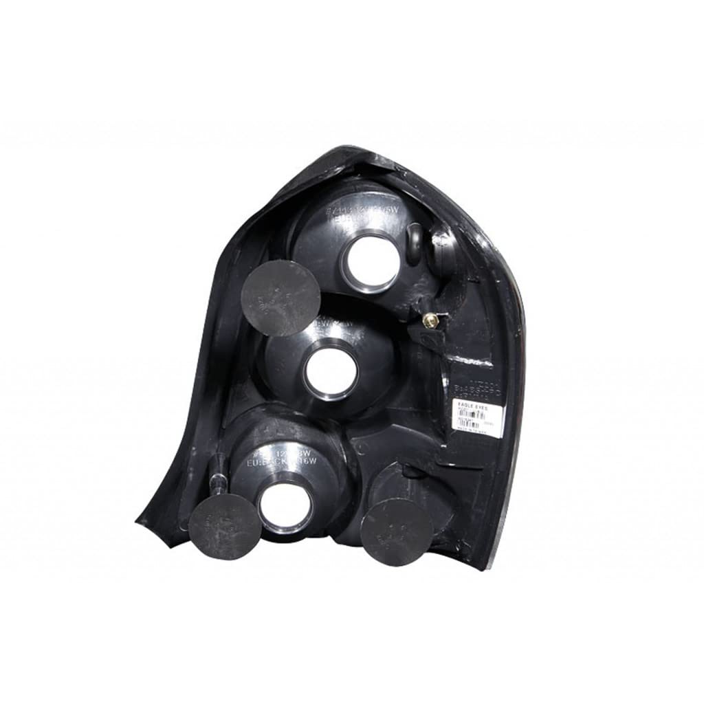 ANZO Black Tail Lights for 2002-2003 Mazda Protege 5 | Replacement Car Parts | Perfect for Night Driving & Custom Car Upgrades