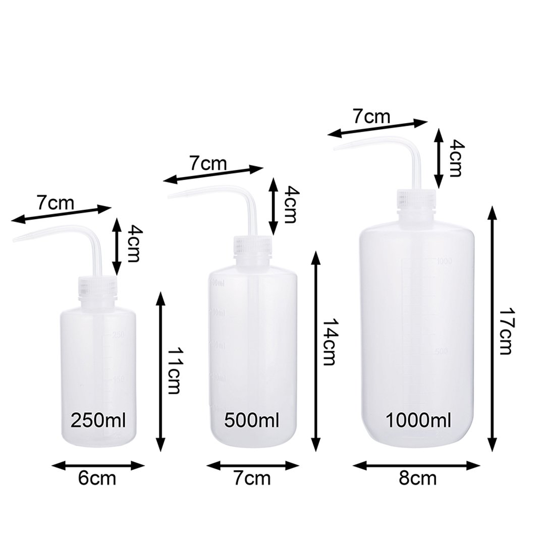 1000ml Plastic Squeeze Bottle Water Dispenser - Perfect for Indoor Plants, Succulent Watering, Flower Care & Cleaning | Ideal for Gardening, Home & Office Use