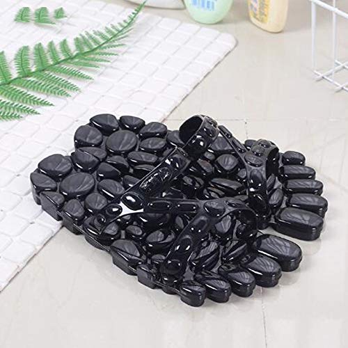 Men's Comfortable Travel Slippers - Breathable Massage Flip Flops for Hotel, Home, Beach - Non-Slip Outdoor Slides Sandals (Size 39-40) - Perfect for Vacation, Lounging & Summer Wear