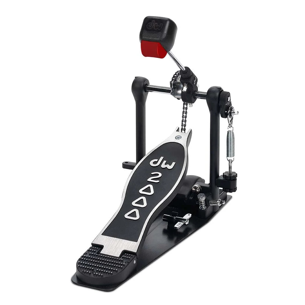 DW 2000 Series Single Bass Drum Pedal - Professional Drum Kit Accessory for Drummers | Perfect for Live Performances, Studio Recording & Practice Sessions