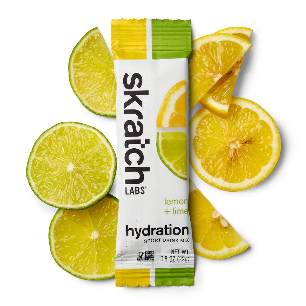 Skratch Labs Hydration Sport Drink Mix - Electrolyte Powder for Runners & Athletes - Single Serving Pouch - Perfect for Workouts, Cycling & Outdoor Activities