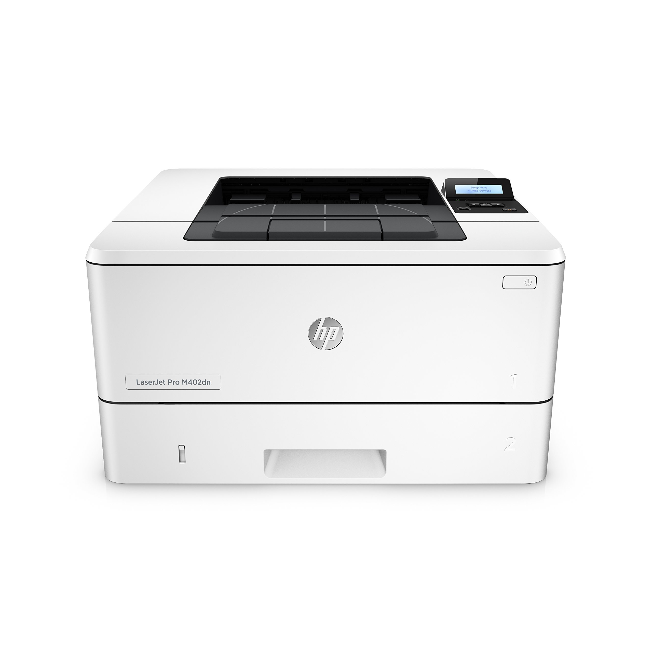 HP LaserJet Pro M402dn Monochrome Laser Printer - Fast & Reliable Wireless Printing, Amazon Dash Replenishment Ready (Renewed/Refurbished) - Perfect for Home Office & Small Business Use