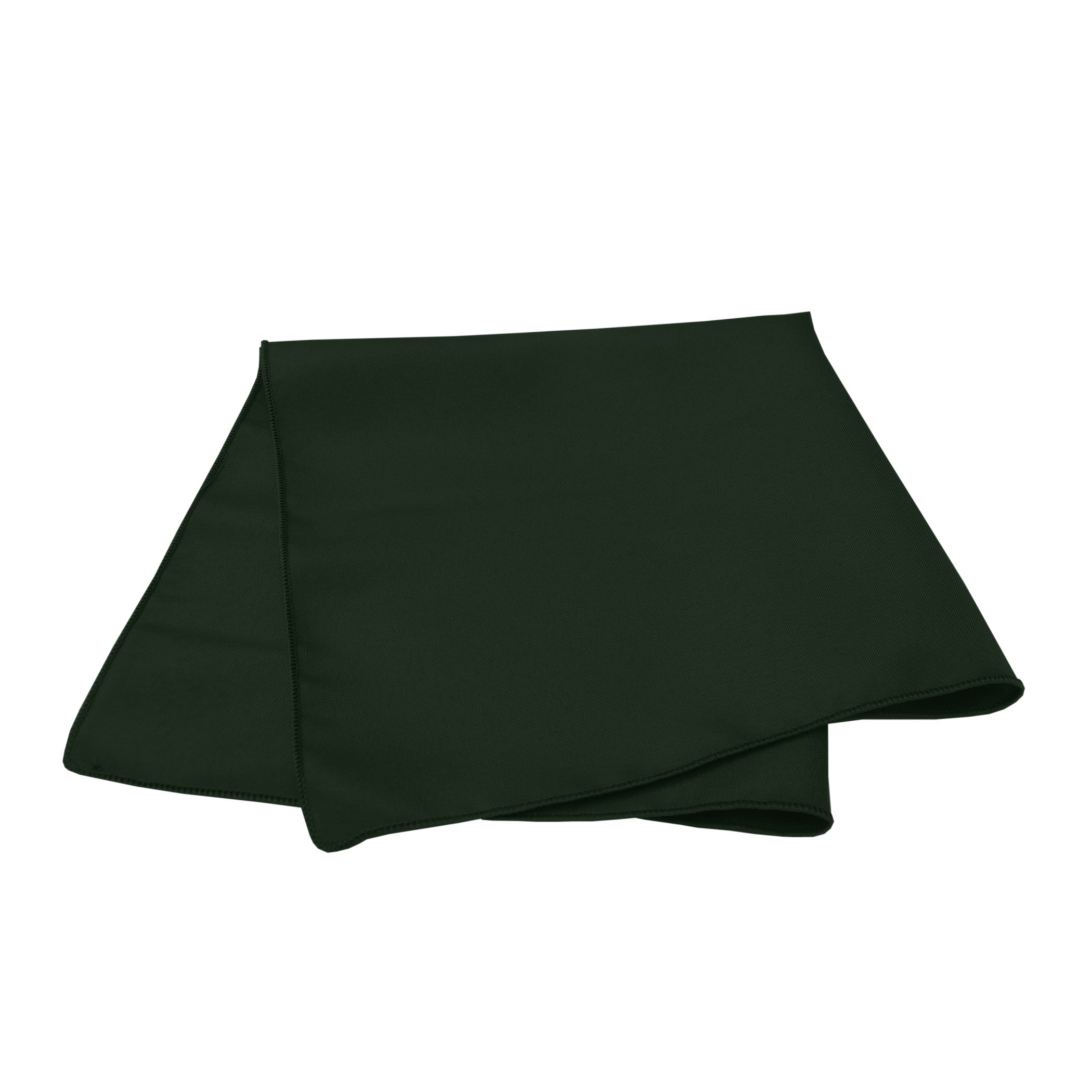 Ultimate Textile - 10 Dozen (120 Count) 10 x 10-Inch Premium Cotton Cocktail Napkins, Forest Green - Perfect for Parties, Weddings & Home Decor