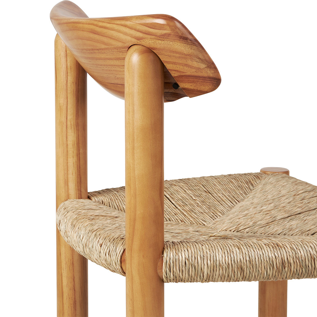 Daumiller Modern Side Chair - Sturdy Wooden Dining Chair with Upholstered Seat - Perfect for Kitchen, Dining Room, and Office Use
