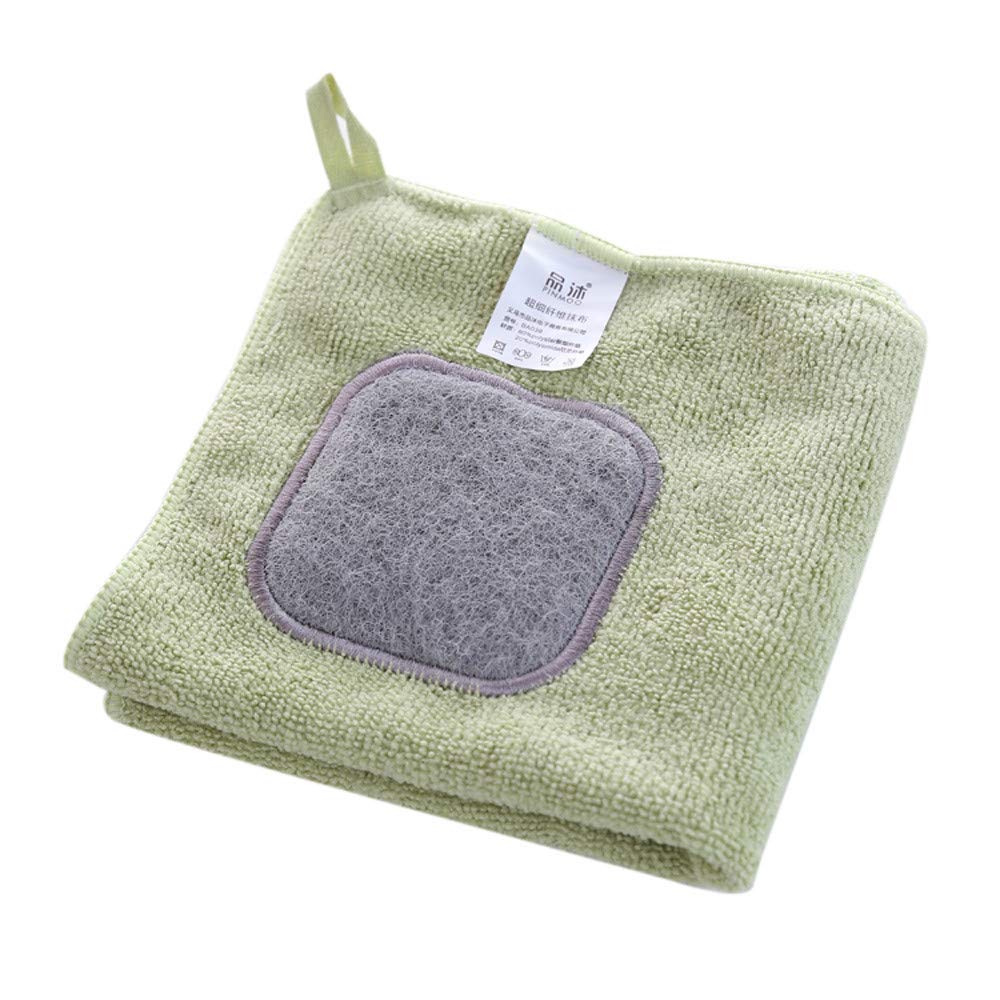 Premium Thick Microfiber Dish Cloths - Super Absorbent Kitchen Towels for Washing Dishes, Cleaning & Drying - Ideal for Kitchen, Dining & Bar Use