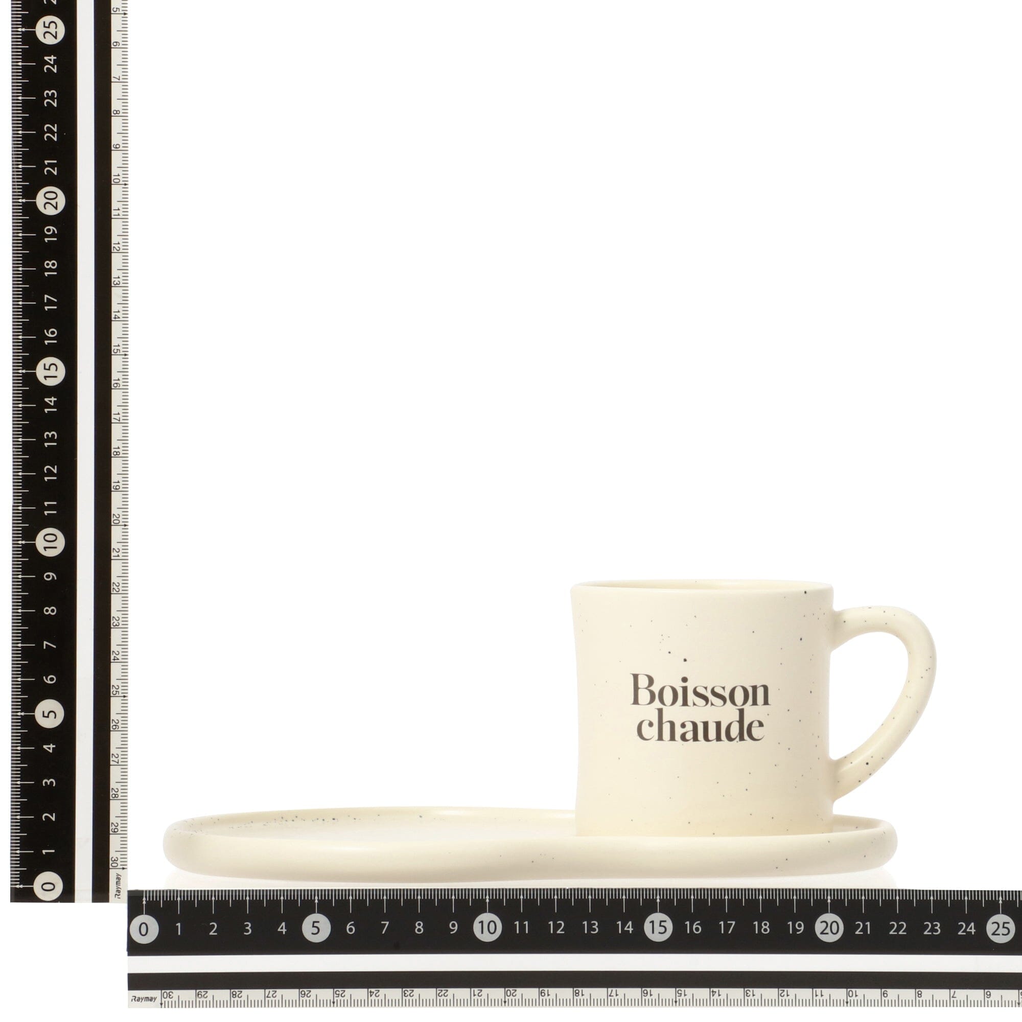 Premium Ivory Coffee Set - Elegant Porcelain Coffee Cups & Saucers for Home, Office, or Gift - Perfect for Espresso, Latte & Tea Time