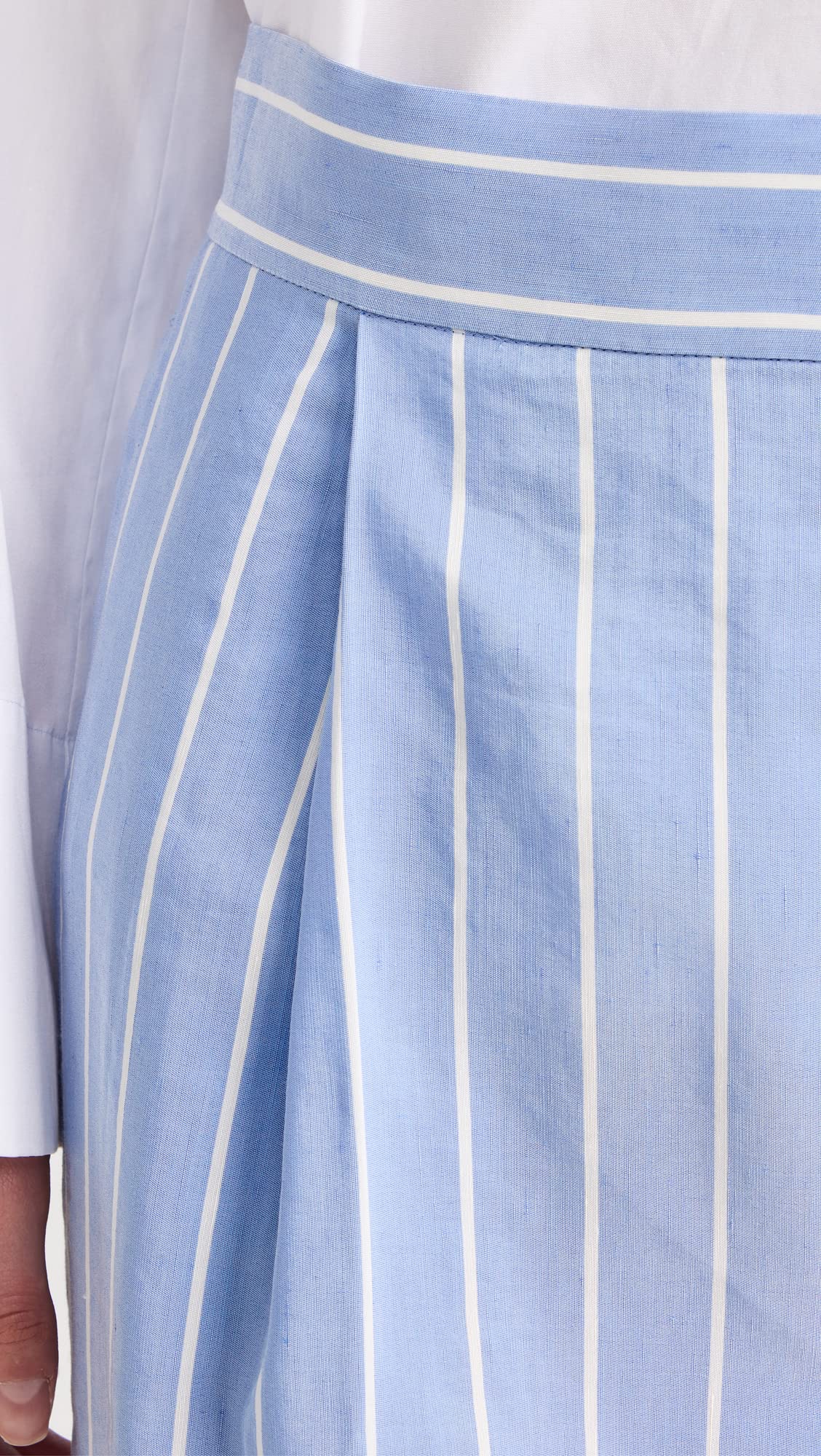 Vince Women's High Waist Striped Wide Leg Pants - Comfortable & Stylish for Work, Office & Casual Outfits | Perfect for Business Attire & Everyday Wear