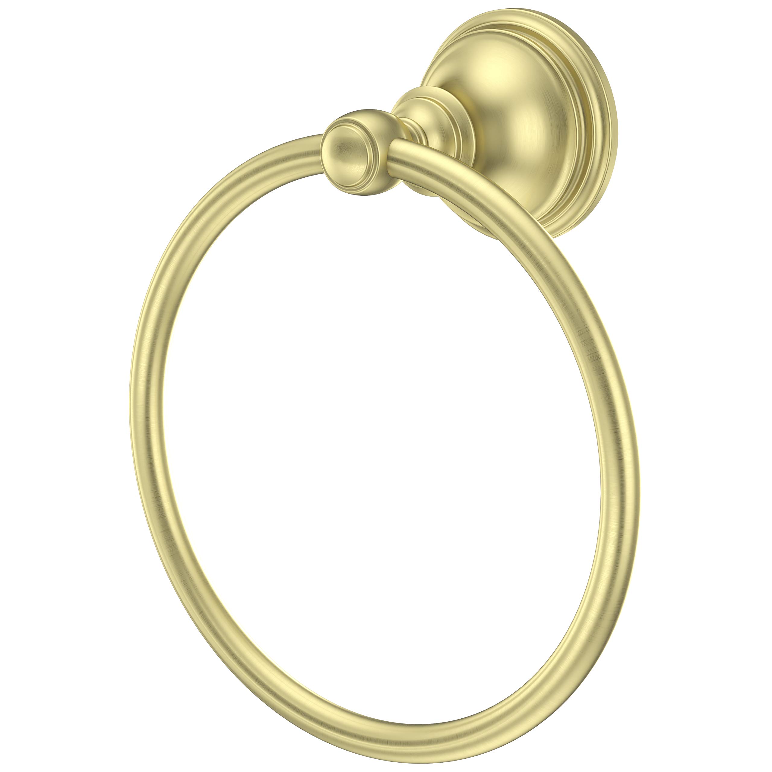 Pfister Tisbury Brushed Gold Bathroom Towel Ring - Elegant & Durable for Modern Bathrooms, Powder Rooms & Spa Retreats