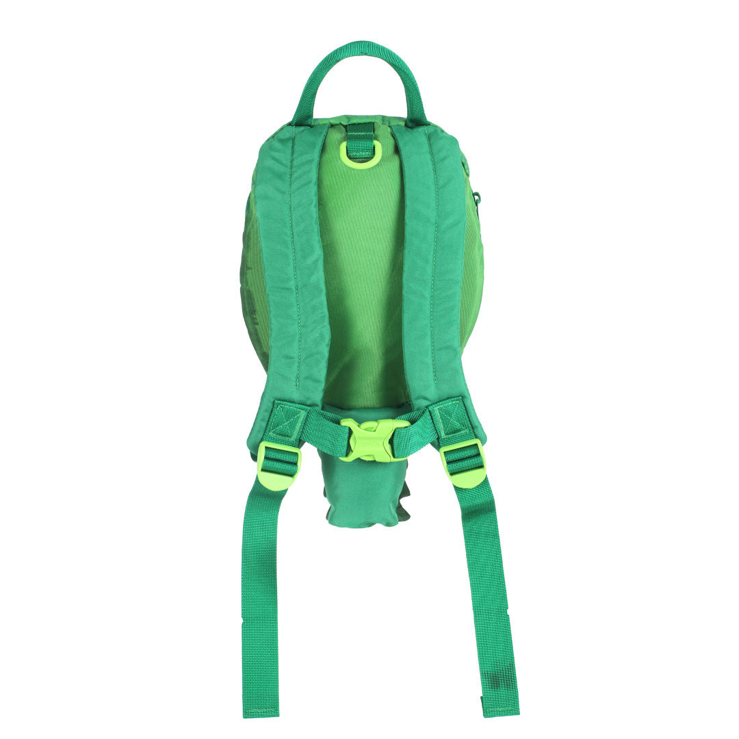 LittleLife Crocodile Toddler Backpack with Safety Rein - Adjustable Kids Travel Backpack for Boys & Girls - Perfect for Daycare, Preschool & Family Outings