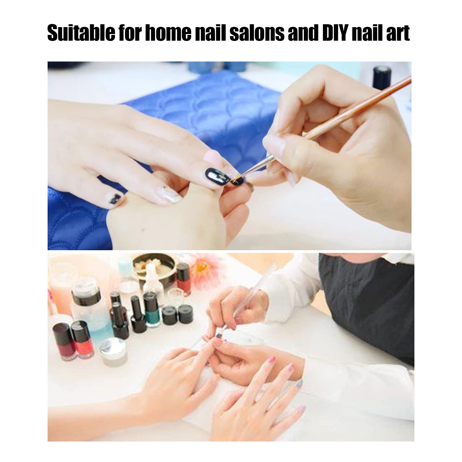 Vomeko Nail Rhinestones Set - 5000+ Gems for Nail Art, Embellishments & Nail Jewelry Accessories | Perfect for DIY Manicures, Salon Nail Designs & Party Glam Looks