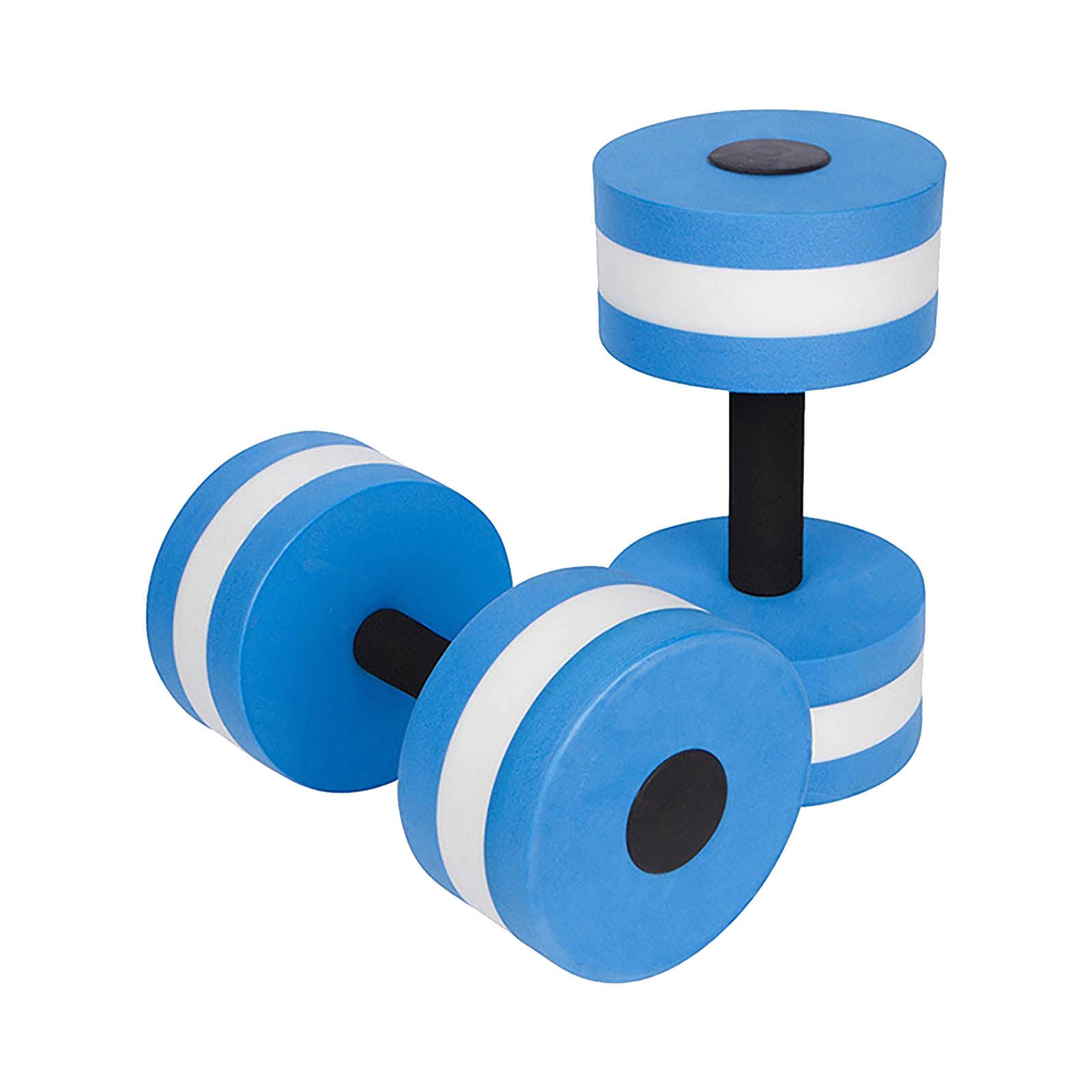 Aqua Dumbbells Set of 2 - Pool Fitness Equipment for Water Aerobics & Therapy Workouts