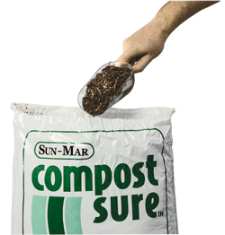 Sun-Mar Compost Sure Organic Composting Toilet Bulking Material - Eco-Friendly Waste Treatment for RVs, Cabins & Off-Grid Living