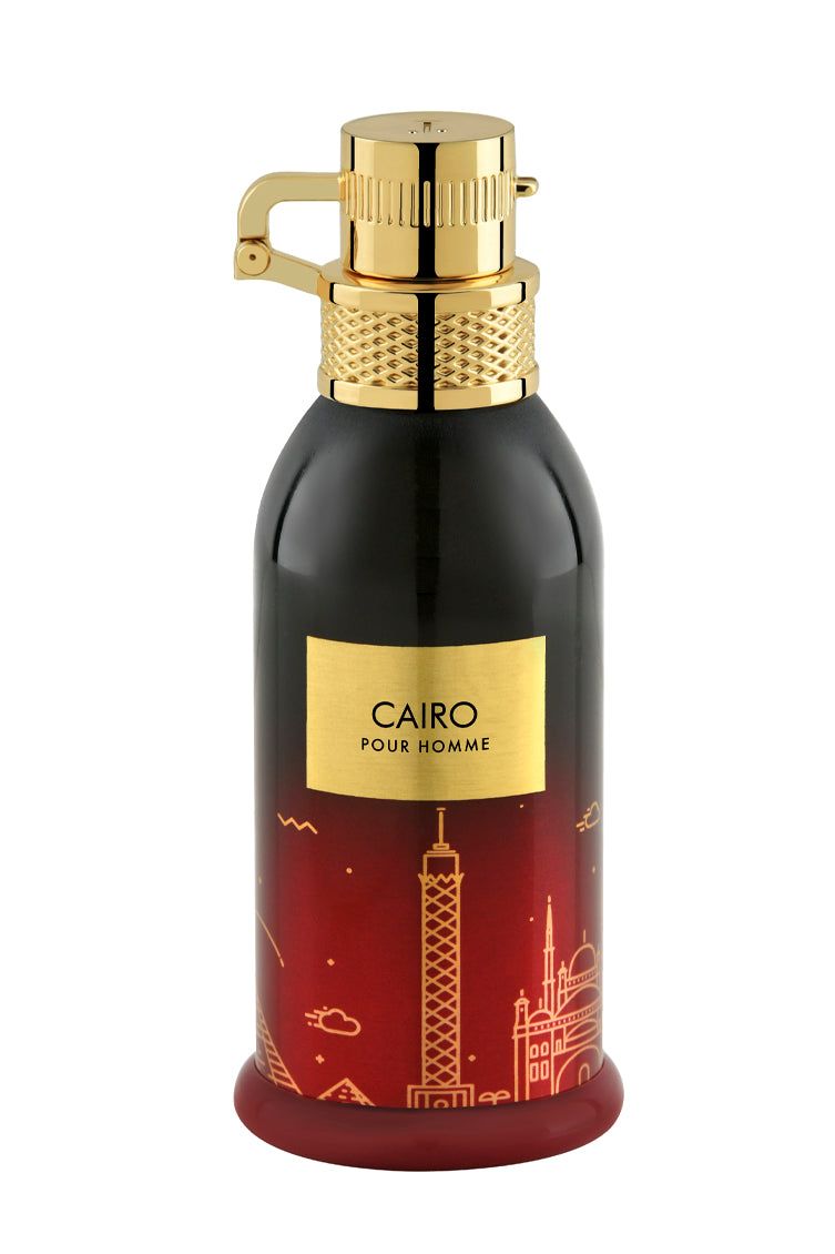 Cairo Pour Homme Men's Cologne - Premium Fragrance for Men | Perfect for Date Night, Office & Special Occasions