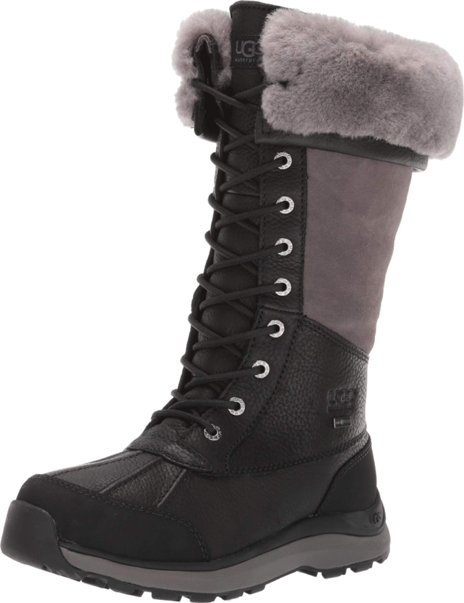 UGG Women's Adirondack Boot Tall III - Waterproof Winter Snow Boots for Women - Warm & Comfortable for Outdoor Hiking, Snowy Weather & Cold Climate