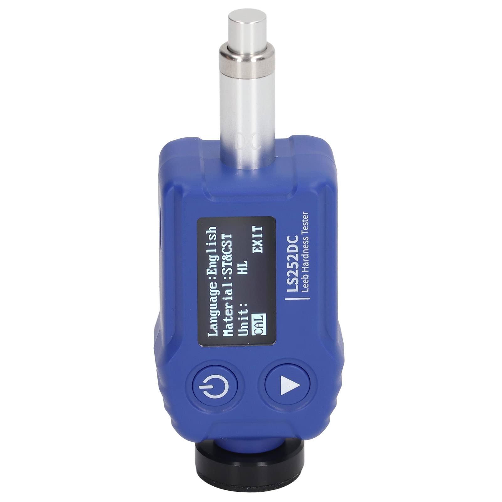Digital Hardness Tester - Portable Metal Hardness Meter with HL/HV/HB/HS/HRA/HRB/HRC Scales | Accurate for Steel, Aluminum & Alloy Testing | Workshop & Quality Control Use