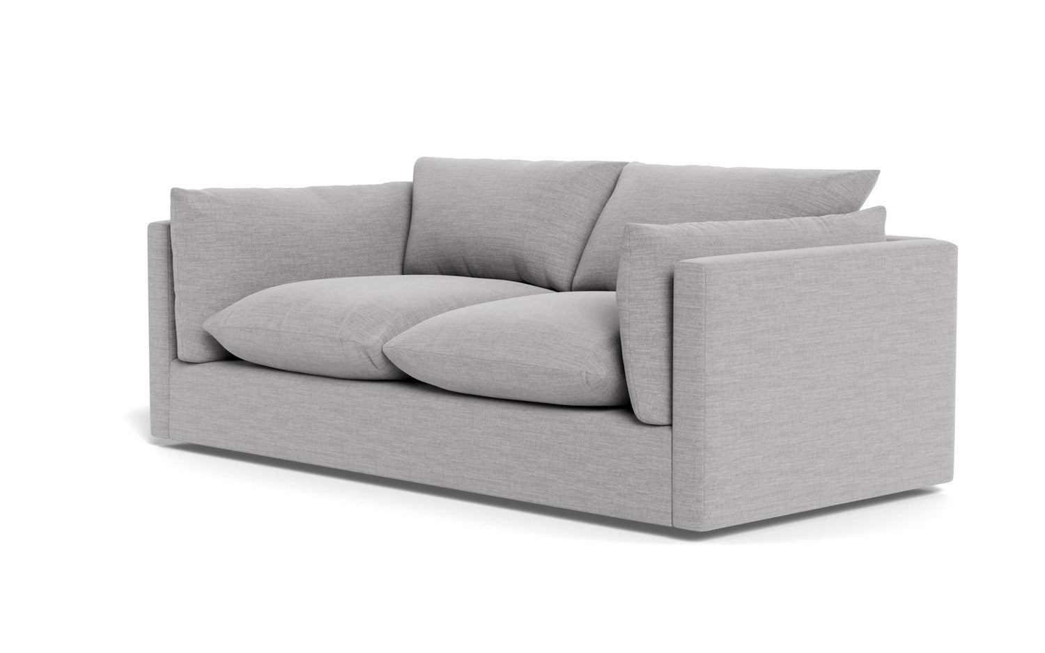 Soco 79 Loveseat Sofa - Modern 2-Seater Couch for Small Spaces, Living Room, Apartment, and Office - Comfortable Upholstered Fabric with Sturdy Wooden Frame