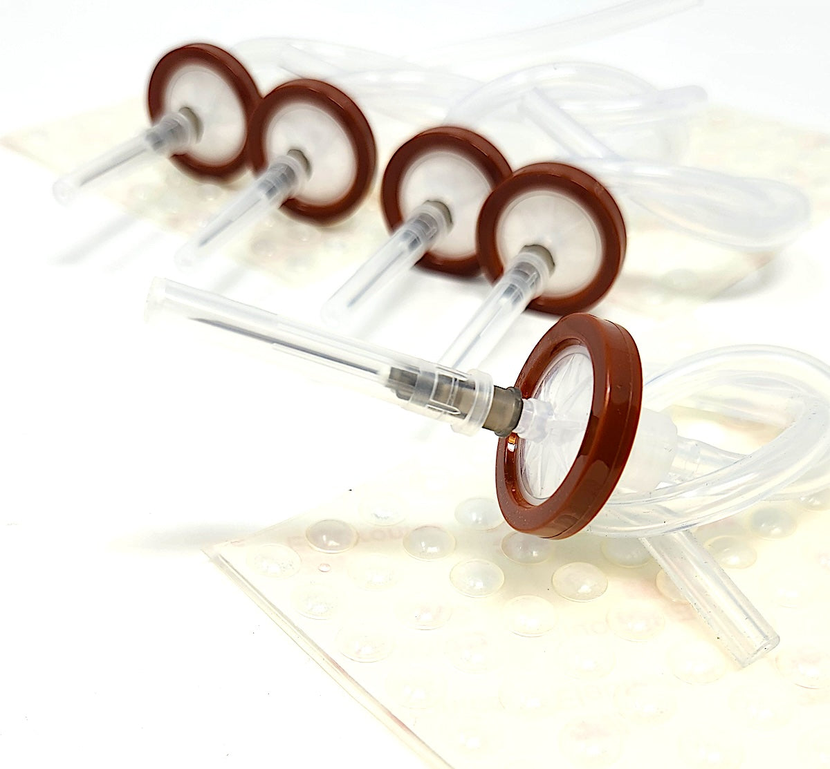 Premium Headspace Kit for GC Analysis - Includes Needles, Filters, Tubing & Septa | Ideal for Laboratory Testing, Chemical Sampling & Chromatography Applications