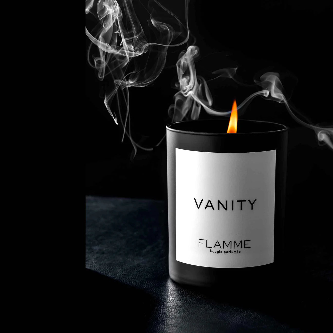 Flamme Candle Company Vanity Scented Candle - Luxury Soy Wax Candle for Home, Bathroom & Bedroom Decor | Relaxing Aromatherapy Gift for Women & Men