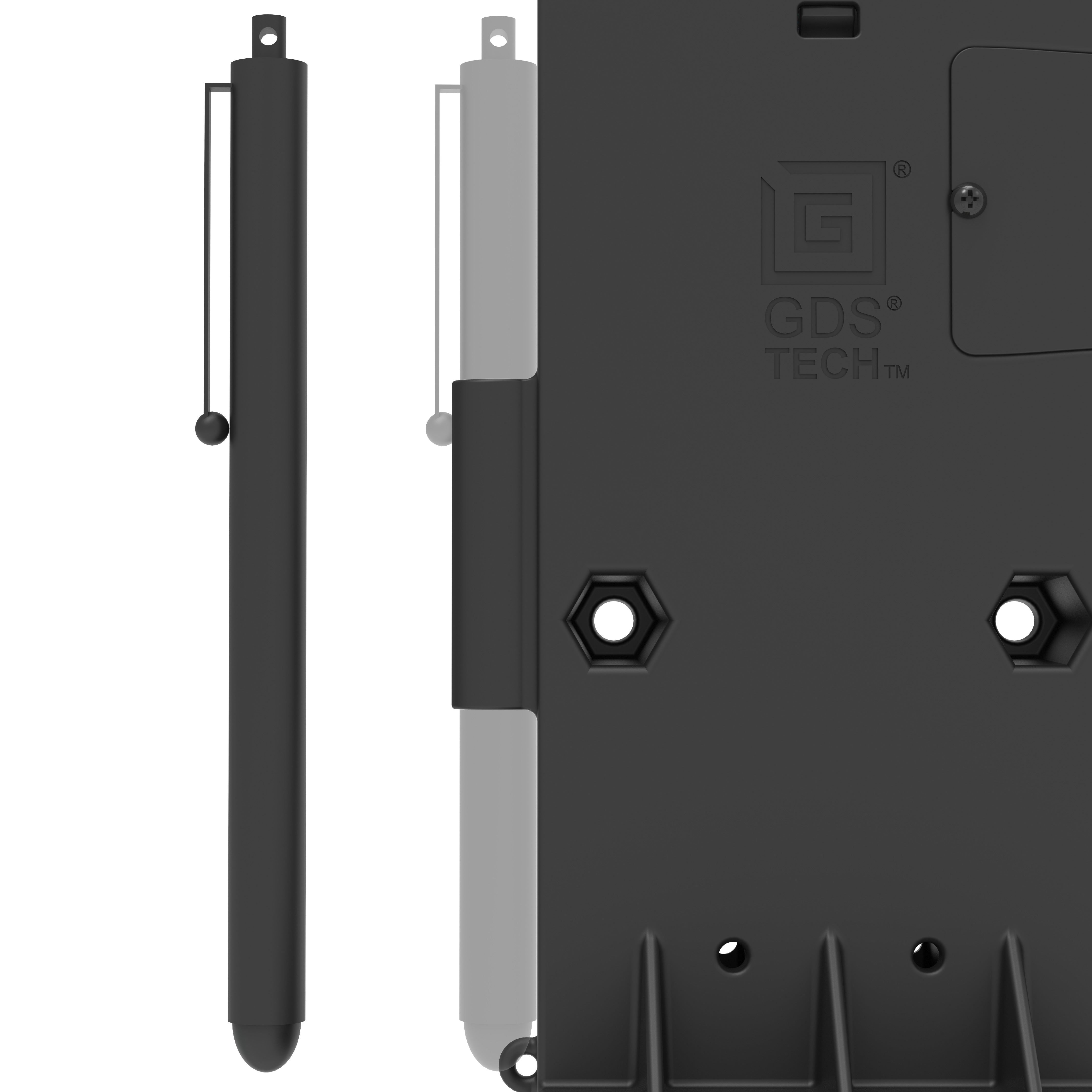 GDS® Locking Powered Dock for Zebra TC73/78 TC75 TC78 Mobile Computers - Secure Charging Station with RAM Mount (GDS DOCKL V12 ZE35CPU) - Perfect for Warehouse, Retail & Logistics Use