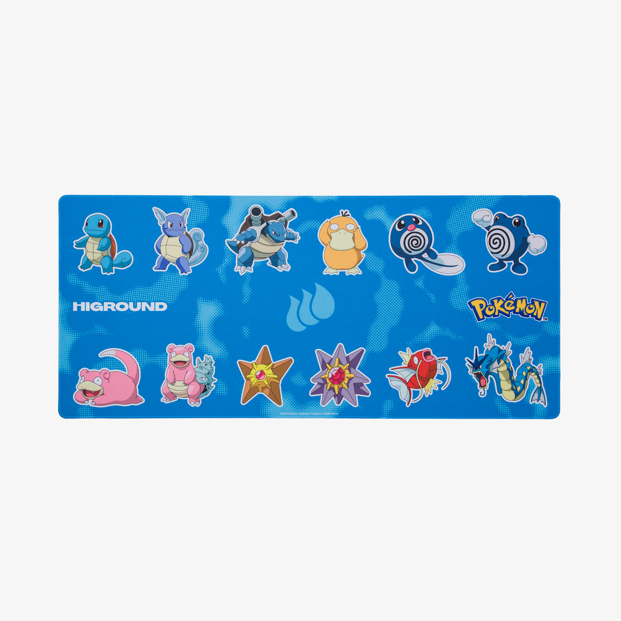 Pokémon Water Type HG Mousepad XL - Large Gaming Mouse Pad for PC & Laptop - Perfect for Gamers, Office & Anime Fans