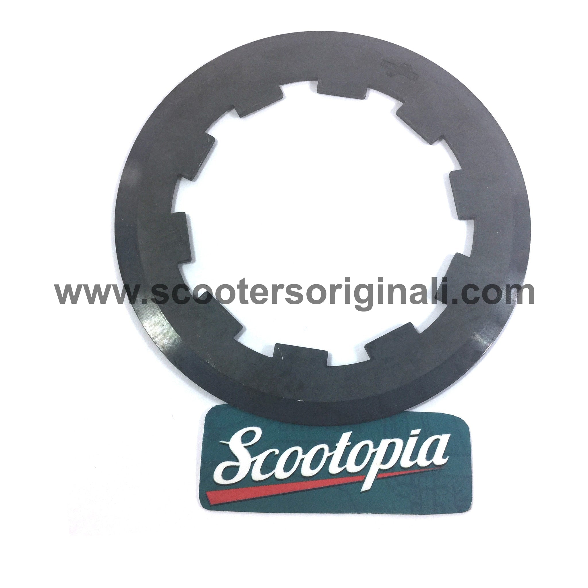 Lambretta Scooter Clutch Metal Outer Disc - 2.0 Beveled for All Models Except DL/GP | High-Performance Replacement Part for Smooth Riding | Perfect for Vintage Scooter Restoration & Daily Commuting