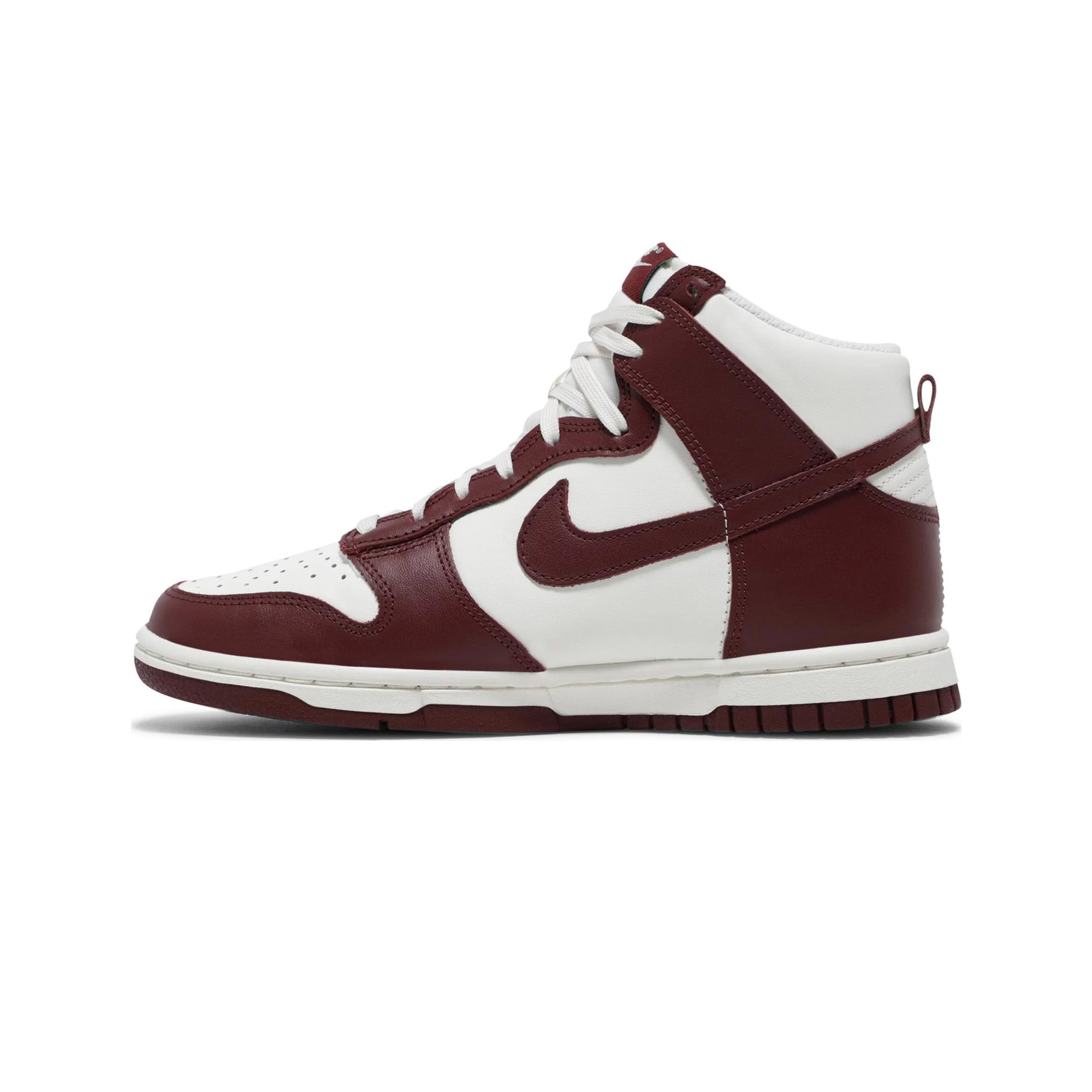 Nike Dunk High 'Sail Team Red' Basketball Shoes - Retro Sneakers for Men & Women | Perfect for Streetwear, Casual Outfits & Sneaker Collectors