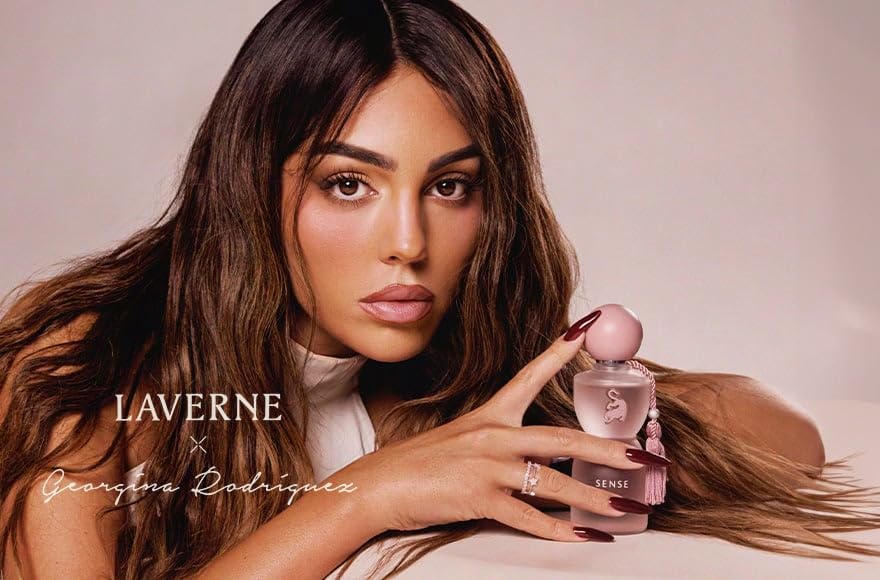 Laverne Perfume Gift Set for Women - Eau de Parfum, Body Cream & Tote Bag in Pink | Luxury Fragrance Set with Travel Pouch | Perfect Birthday, Anniversary or Valentine's Day Gift