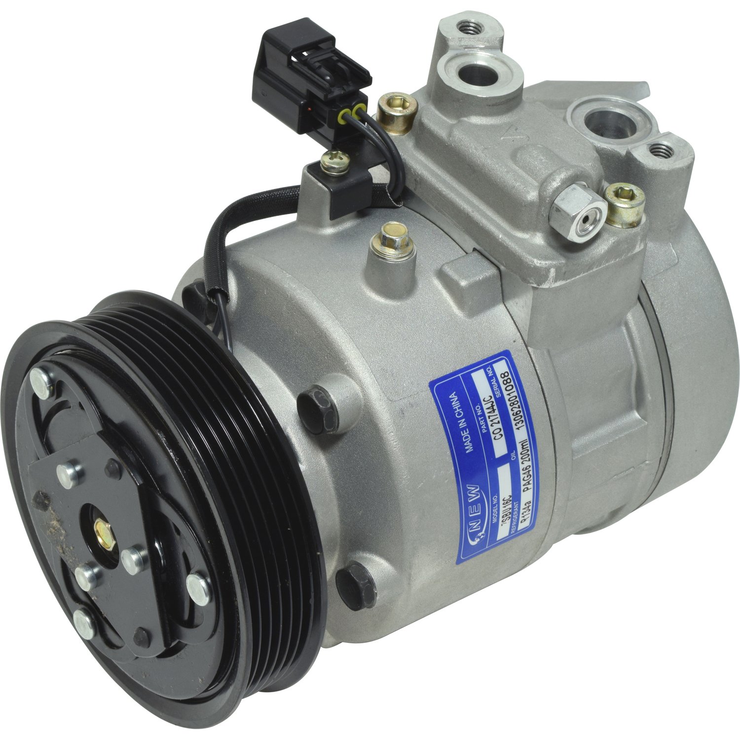 UAC CO 21744JC High Performance A/C Compressor Replacement for Car & Truck - Perfect for Auto AC Repair & Maintenance