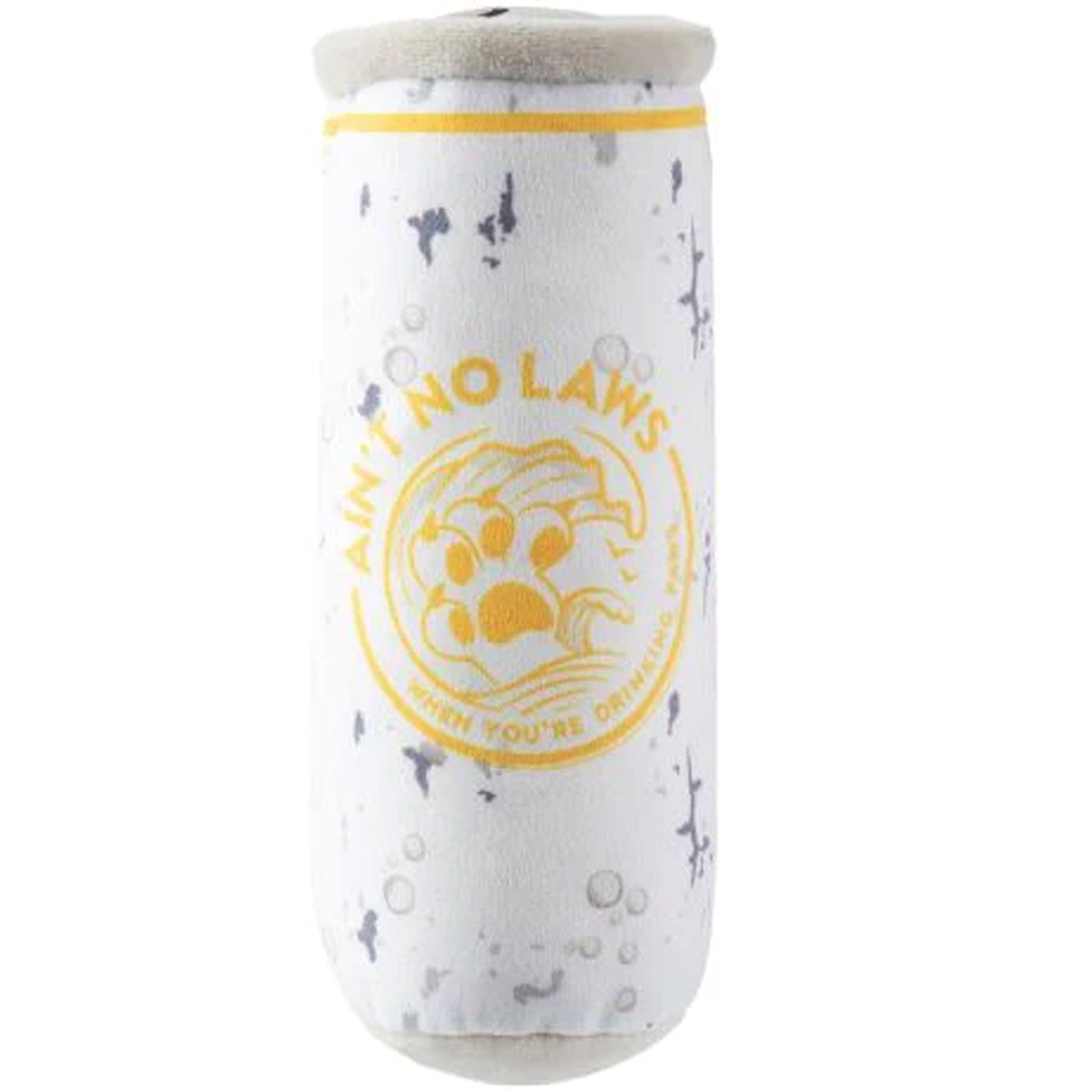 Haute Diggity Dog White Paw Muttlenial Mango Squeaky Dog Toy - Fun Chew Toy for Small & Medium Dogs - Perfect for Playtime, Training & Teething Relief