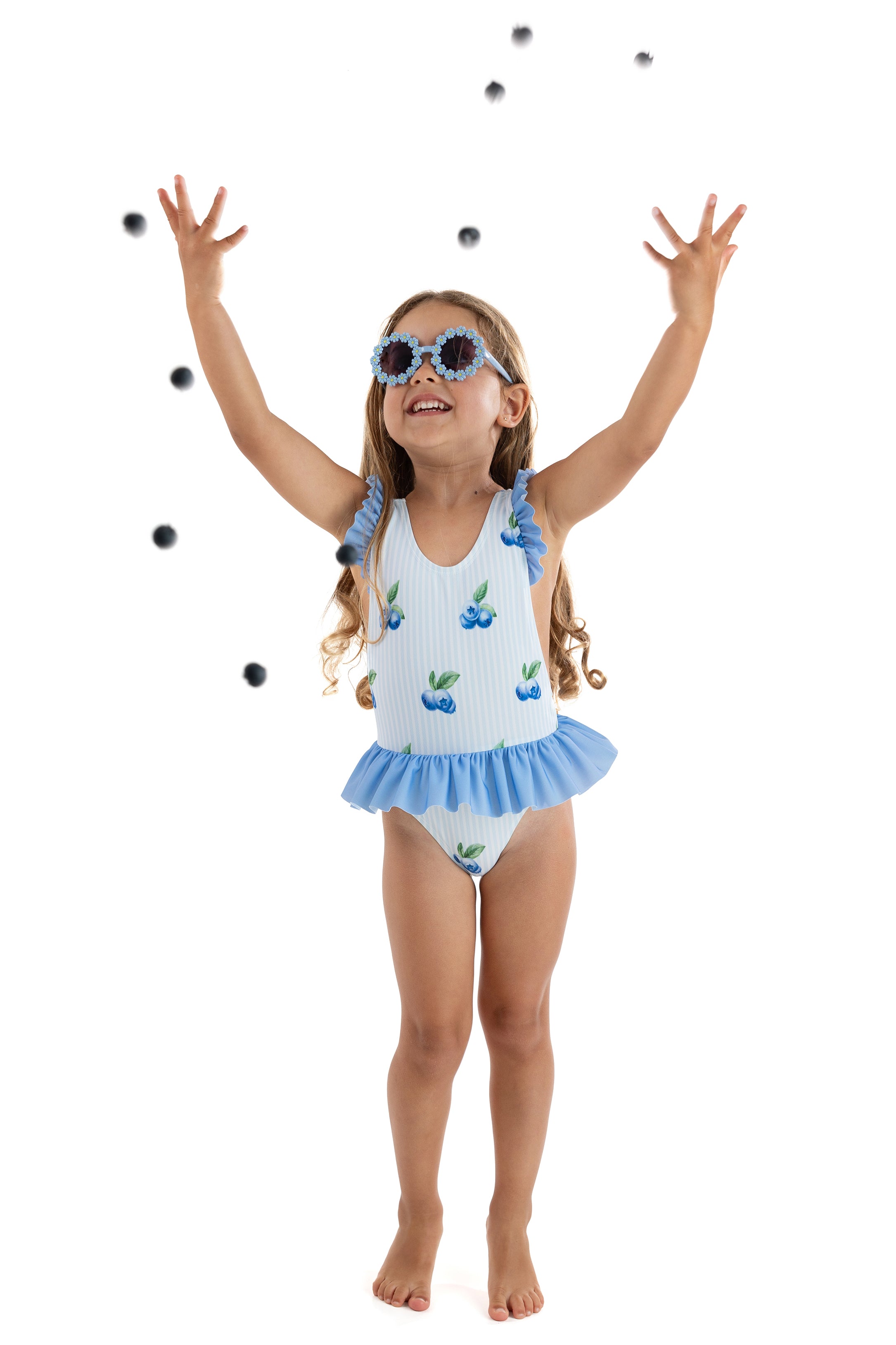 BLUEBERRIES Ravello Swimsuit for Women - Stylish One Piece Bathing Suit with Adjustable Straps | Perfect for Beach Vacation, Pool Party & Summer Getaway