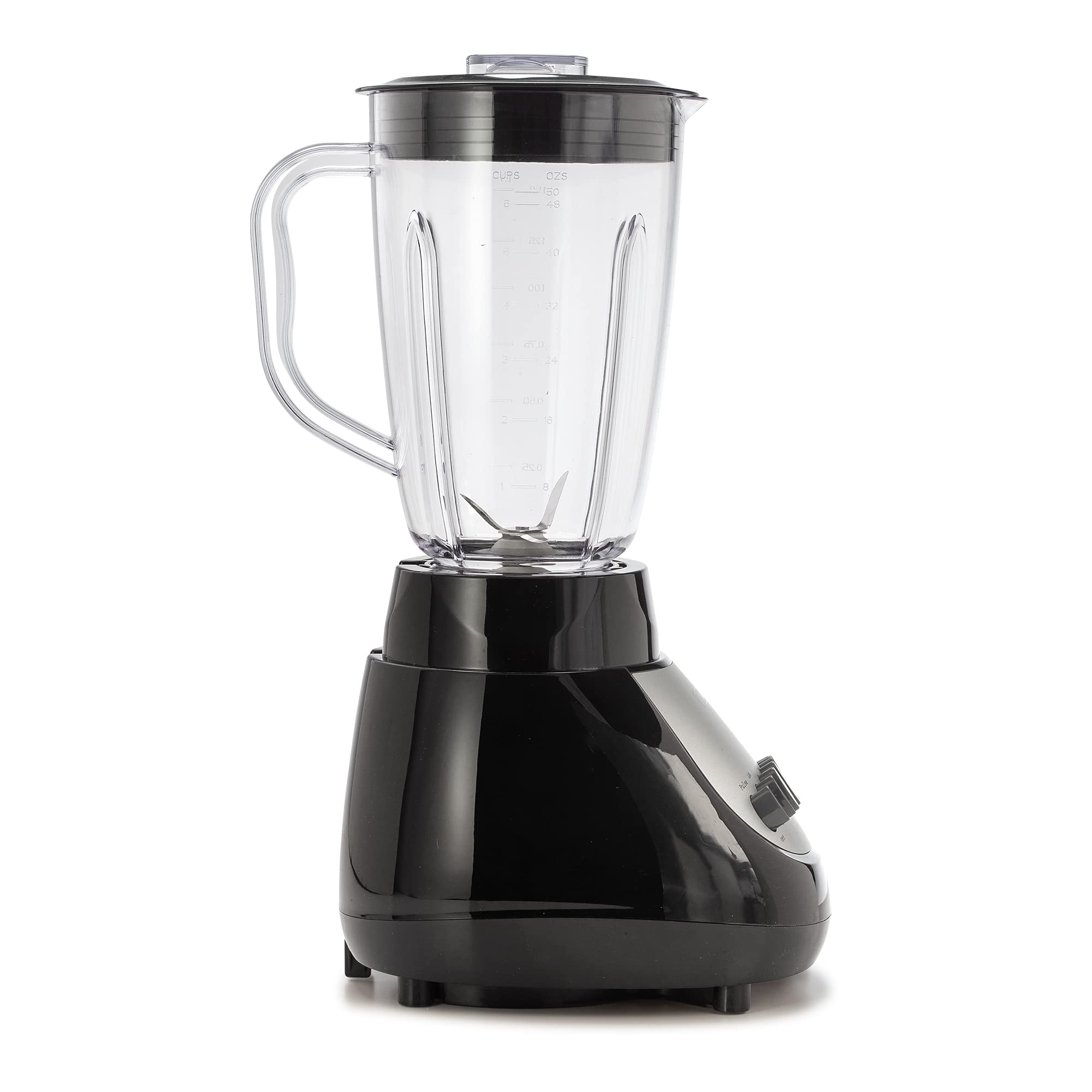 Dominion D4001BP 48oz Black Countertop Blender - High Speed Smoothie Maker for Shakes, Purees & Frozen Drinks - Perfect for Kitchen, Bar & Healthy Lifestyle