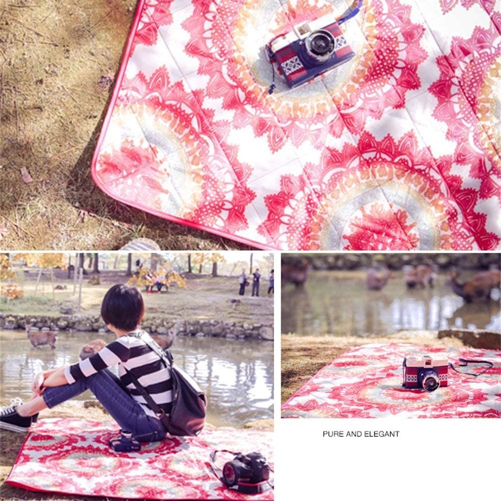 Waterproof Picnic Blanket for Outdoor Camping - Large 150x120cm Machine Washable Oxford Cloth Rug for Beach, Park & Picnics - Portable Ground Cover for Hiking, Travel & Family Gatherings