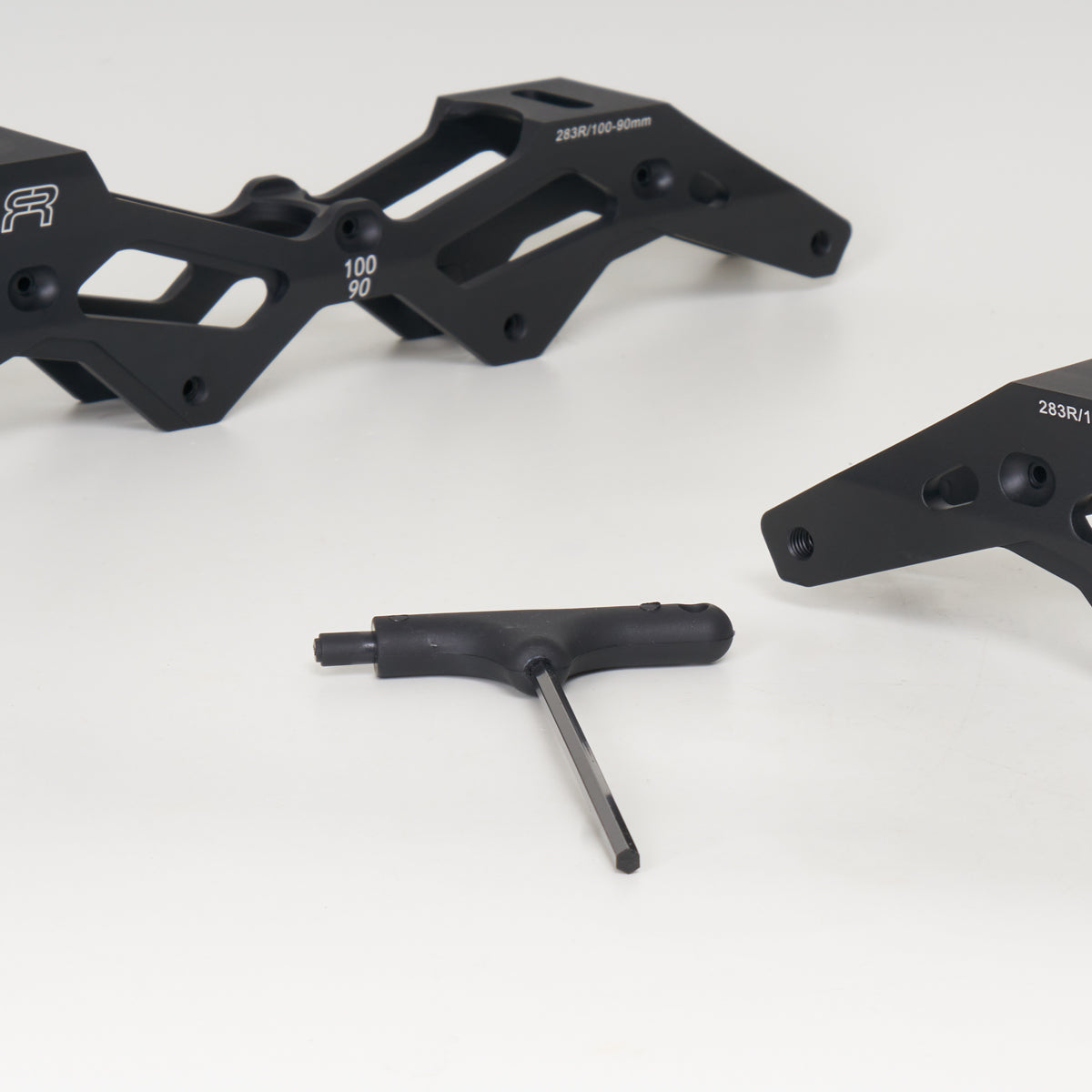 FR Skates Freeride 100/90 283mm Natural Rockered Frames - Premium Urban Skating Frames for Freestyle & Slalom - Perfect for City Commuting & Aggressive Street Skating
