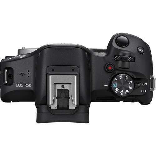 Canon EOS R50 Mirrorless Digital Camera Body Only (Black) - Perfect for Travel, Vlogging & Photography Enthusiasts